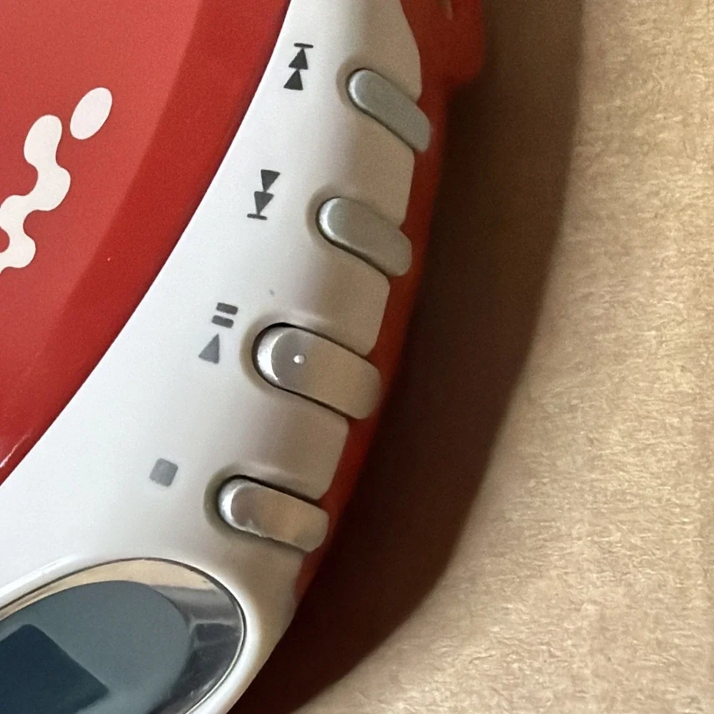 Sony D-EJ360 Red Cd Walkman Psyc G - Protection Portable For Parts Or repair
